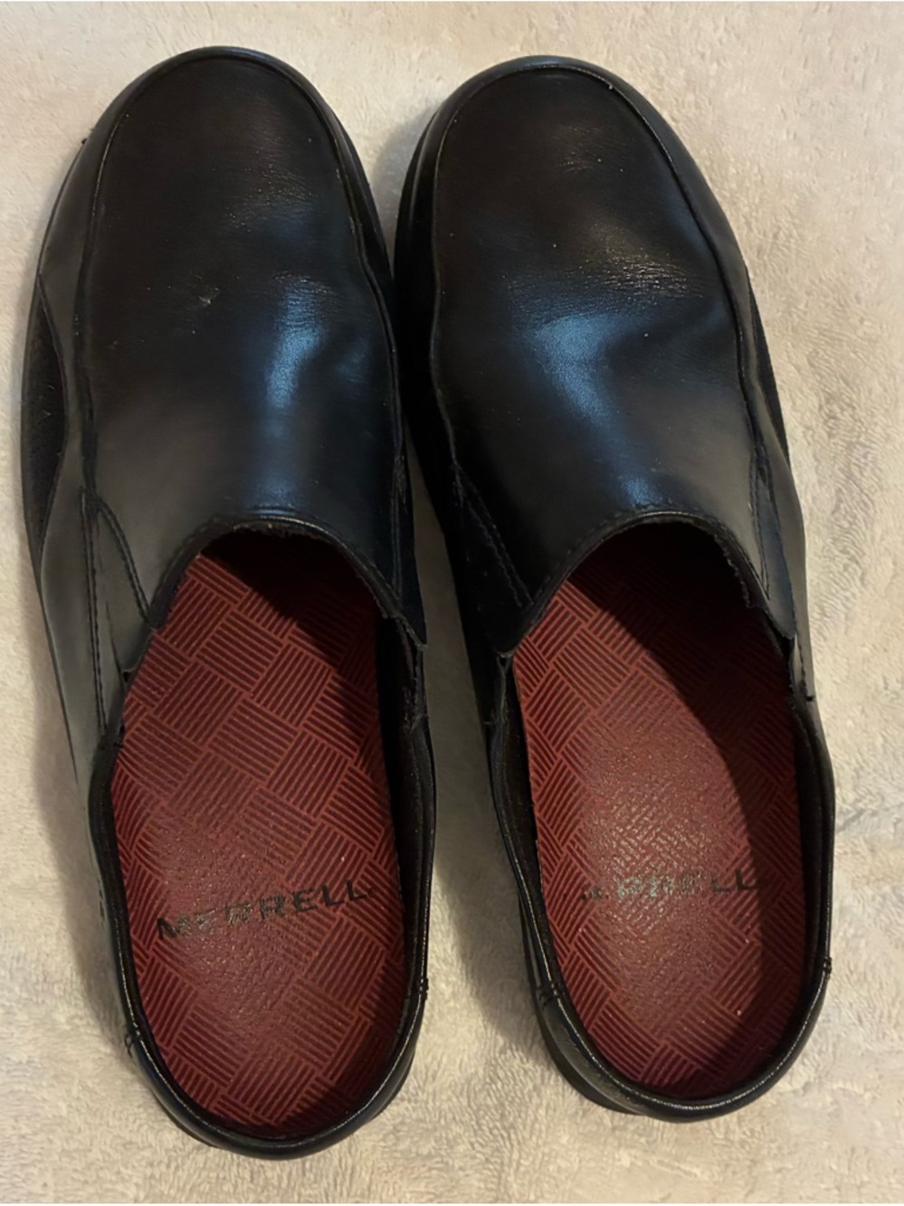 Merrell’s Black Quest Mules Slip-Ons, Size 6.5 - Picture 4 of 5